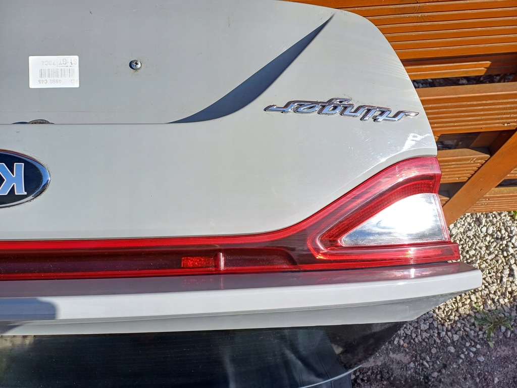 фото №7, Кришка багажника багажника з фарами kia stinger gt колір c4s комплектна