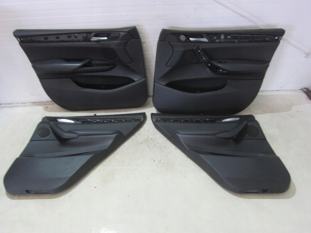 Bmw x3 f25 сидіння заднє сидіння обшивки шкіра nevada czarna sport пам'ять 7255677 Київ