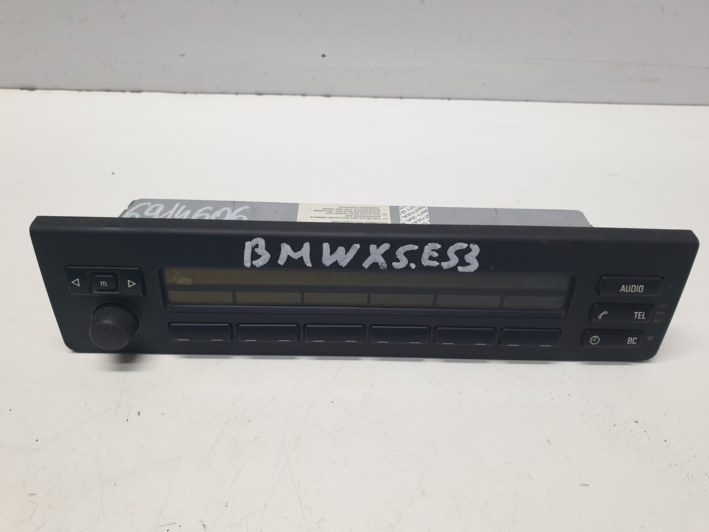 фото №1, Радіо панель радіо bmw x5 e53 6914606