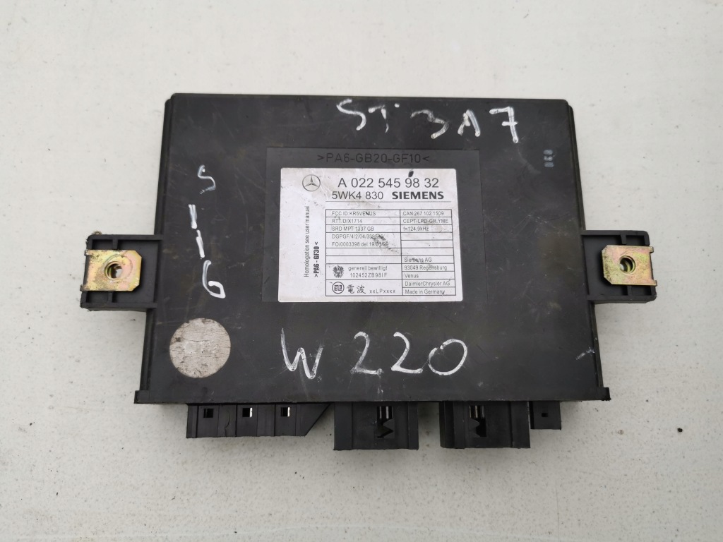 фото №1, Модуль keyless a0225459832 mercedes w220