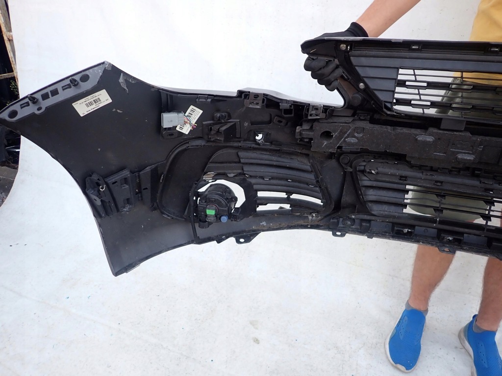 фото №10, Peugeot 308 ii lift 17- бампер перед передній 4pdc