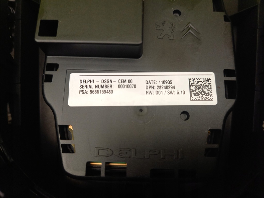 фото №6, Панель управление citroen ds5 12r