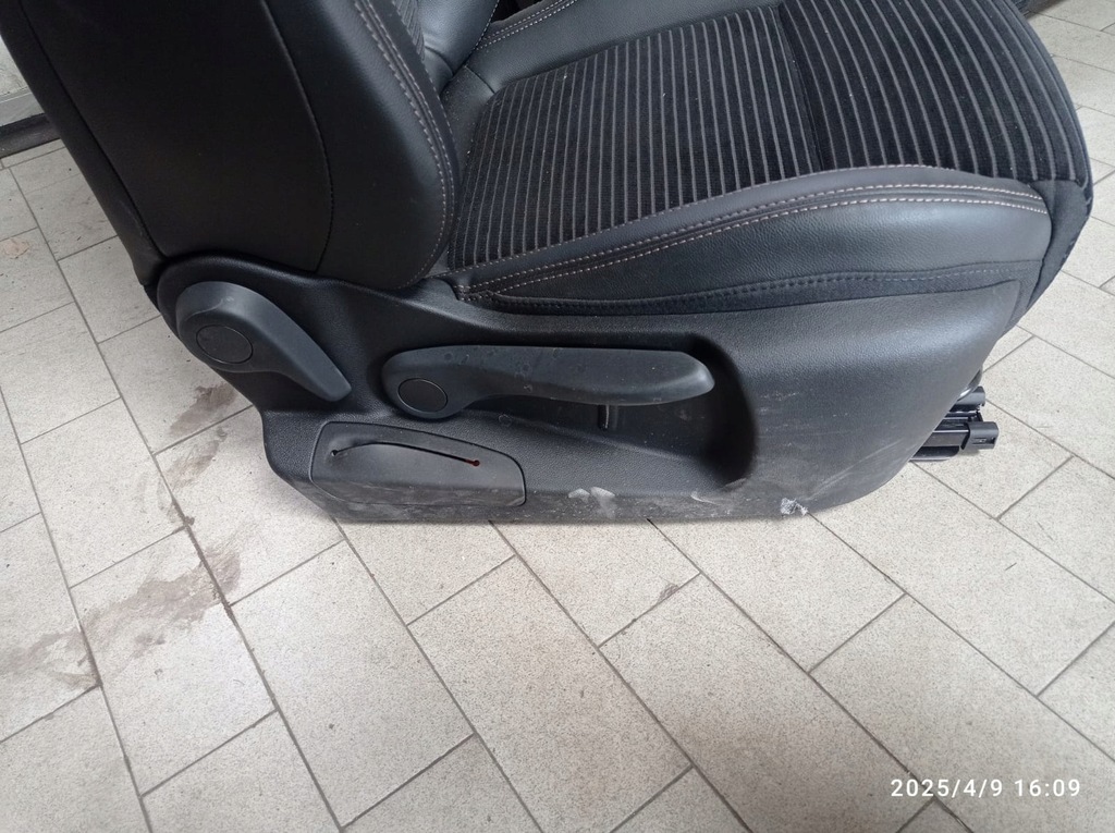 фото №3, Сидіння заднє сидіння обшивки комплект renault talisman напівшкіра