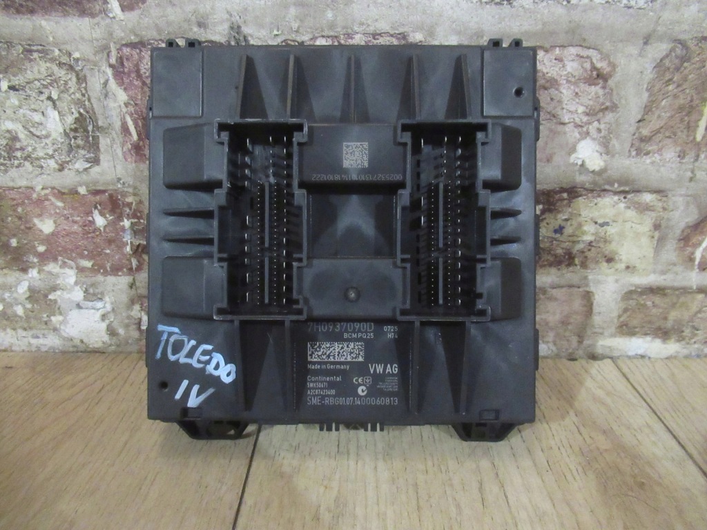 фото №1, Модуль комфорта блок управления bcm 7h0937090d seat toledo iv 2014 rok
