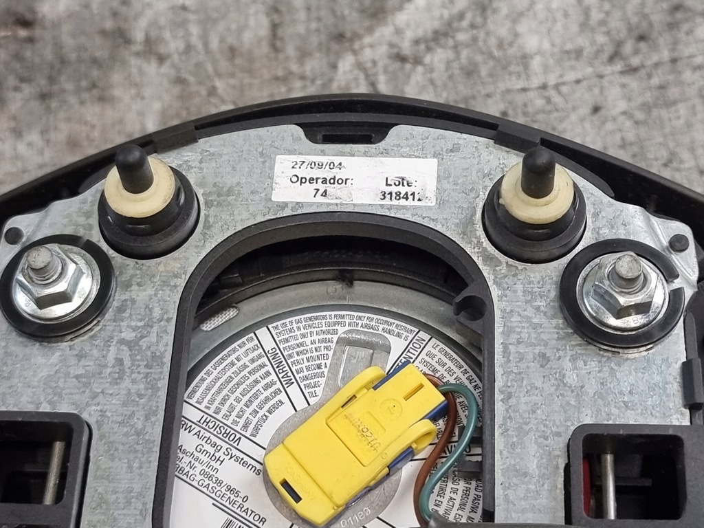 фото №10, Подушка повітряна подушка безпеки керма оригінальний номер 5p0880201h seat altea 05r