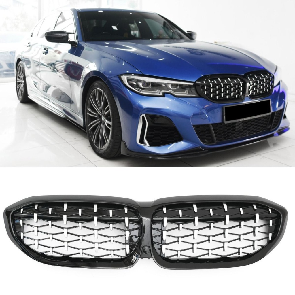 фото №1, Решітка радіатора решітка радіатора bmw 3 g20 g21 2019-2022 diament diamond хром cs design