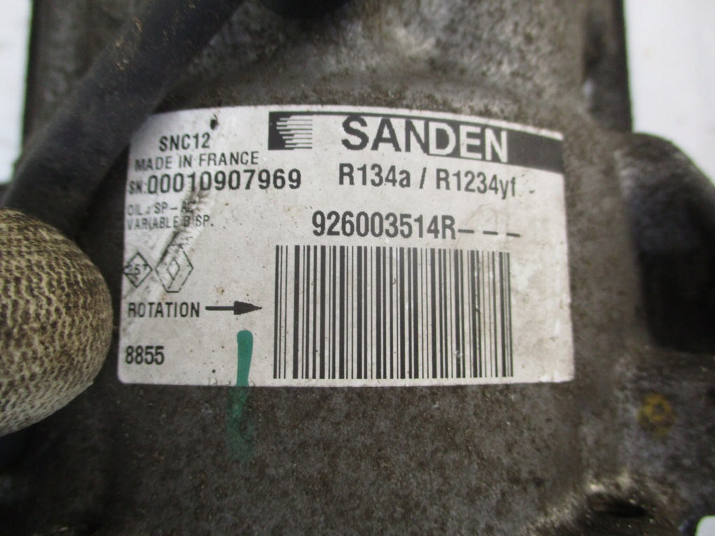 фото №6, Renault clio v captur ii компресор кондиціонера 1.5 dci 19-24rok 926003514r