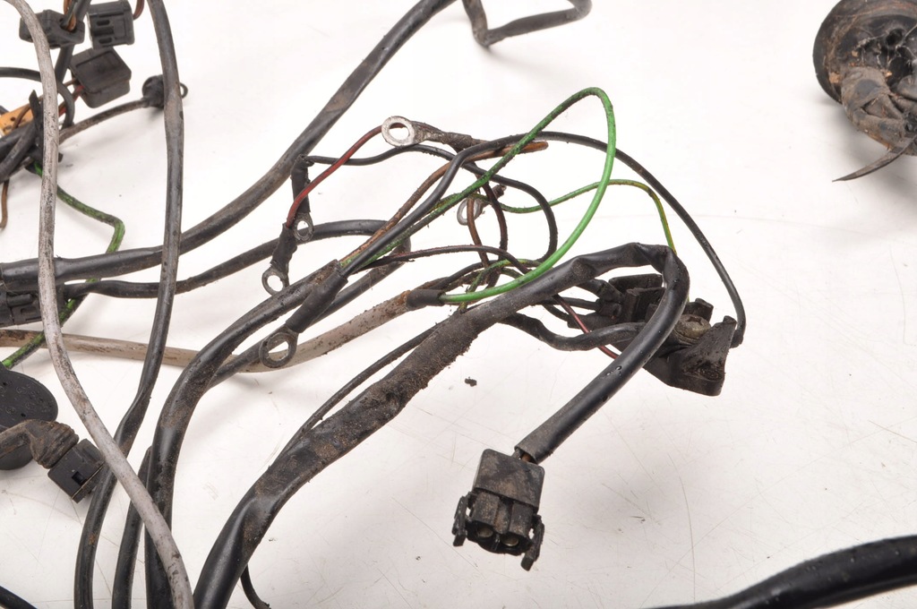 фото №8, Mercedes w123 2.3 8v жгут электропроводка отсек двигателя