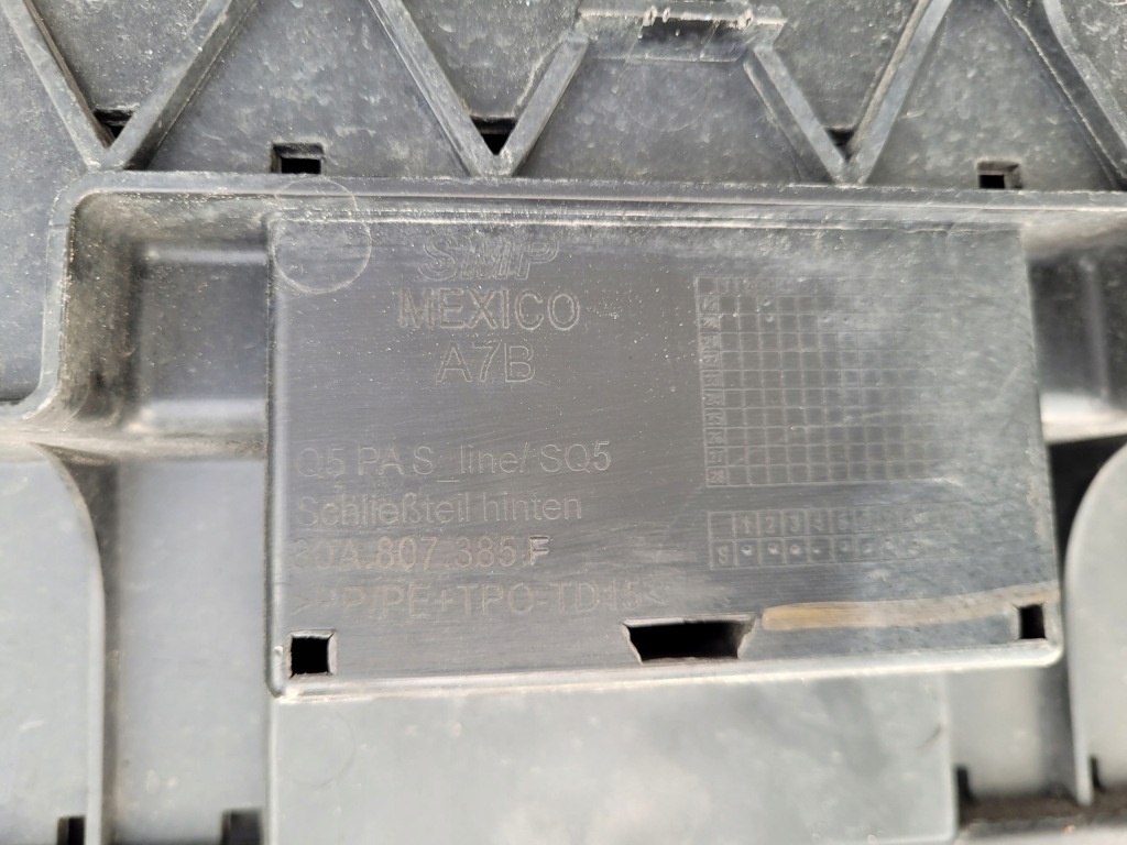 фото №13, Audi q5 ii sq5 | бампер задняя задний s-line 80a807511c | 0873