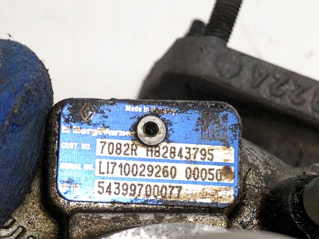 фото №5, Турбонагнетатель renault grand scenic iii 54399700077 1.4 131km