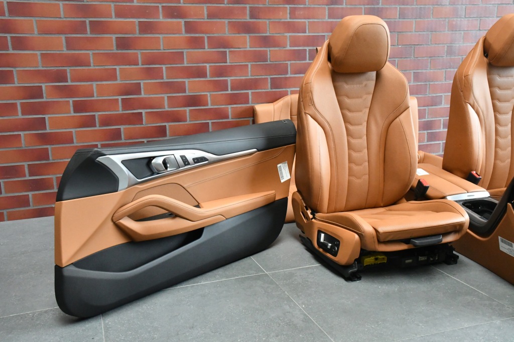 фото №5, Сидіння заднє сидіння середина салон bmw 8 g15 coupe vari cognac individual