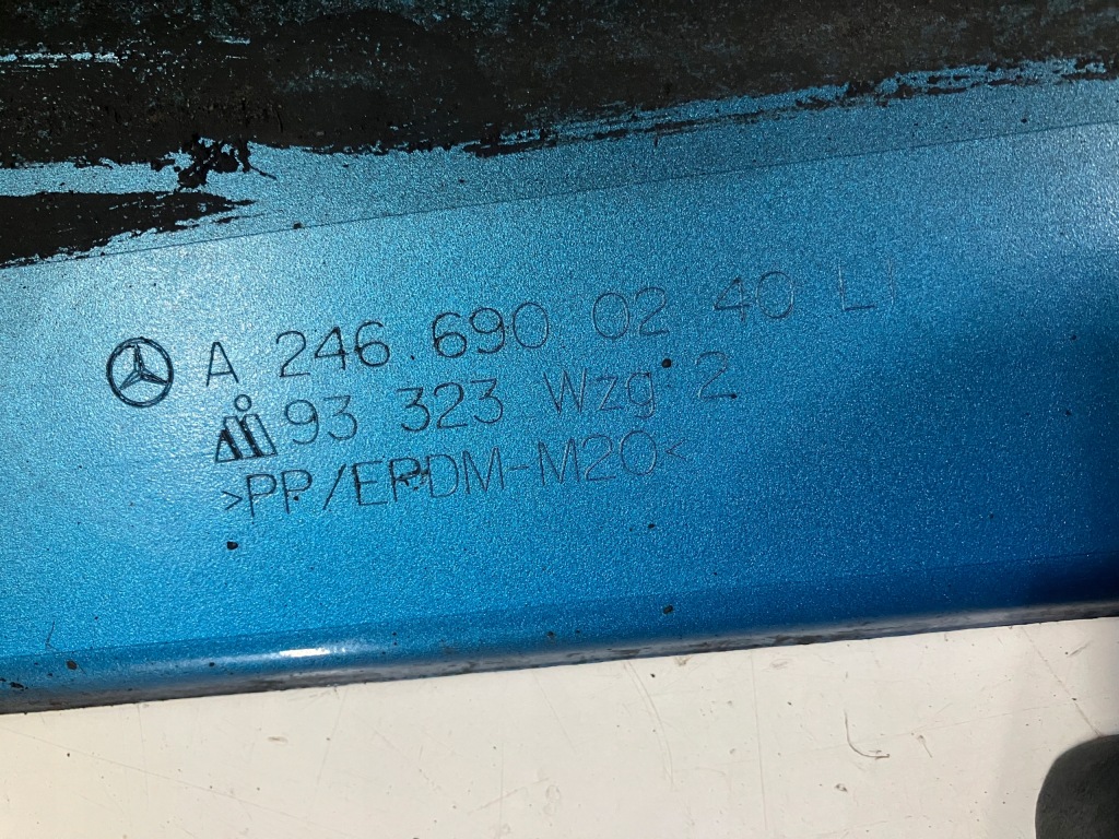 Порог левый правый накладка mercedes a klasa w176 лак 162 south sea blue Киев