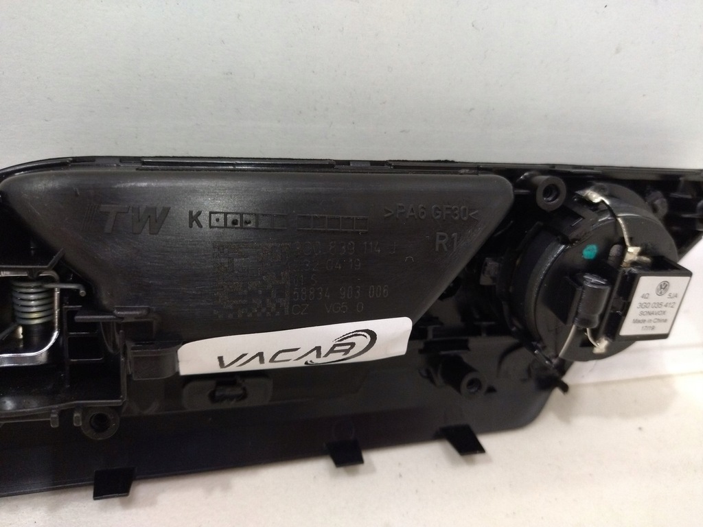 фото №10, 3g0867450 dekor молдинг декоративная дверь цвет 6gl правый задняя vw arteon 2019+