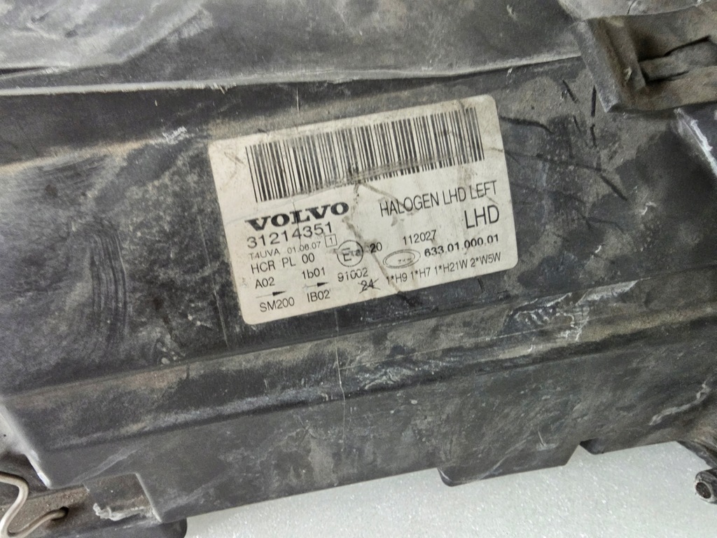фото №8, Лампа передня ліва volvo s80 ii / v70 iii звичайна 31214351