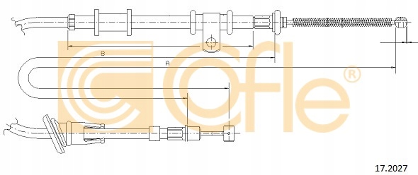 фото №10, Трос h-ca pr mitsubishi carisma 96- beb