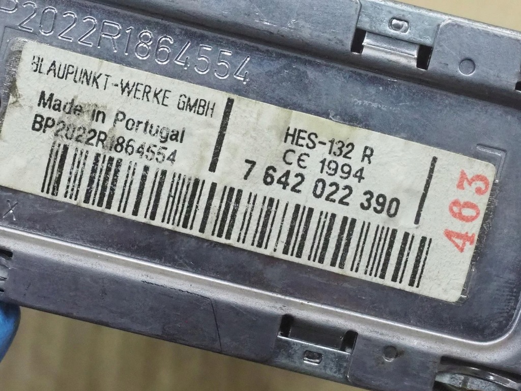 фото №13, Радіо honda civic accord prelude cr-x blaupunkt