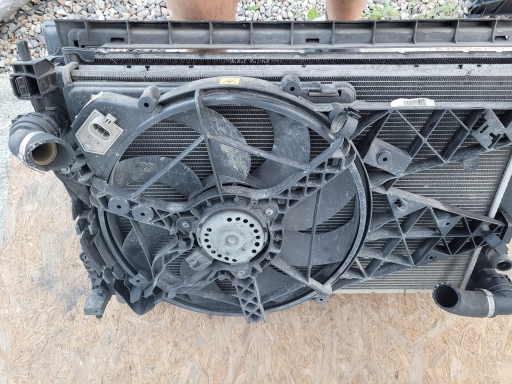 фото №5, Радиатор вентилятор интеркулер fiat doblo ii 1.6 2.0