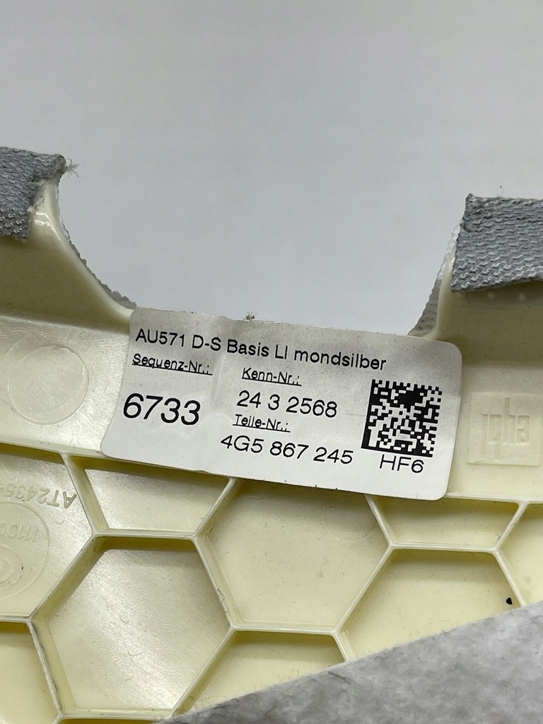 фото №8, Audi a6 c7 sedan защита обшивка стойка потолочный обивка задняя левая