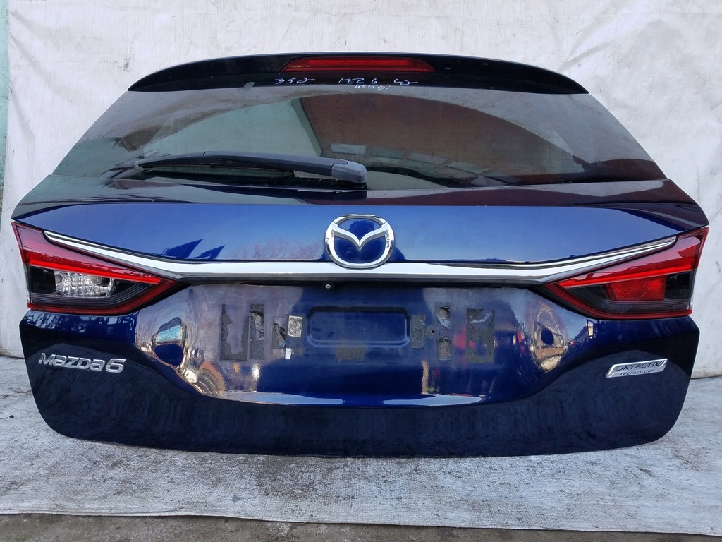 фото №6, Крышка багажника багажника задняя mazda 6 iii gj kombi kod 35j