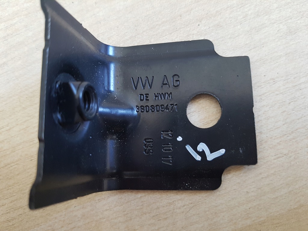 фото №6, Volkswagen оригінальний номер 3g0809471 кронштейн крила lewego