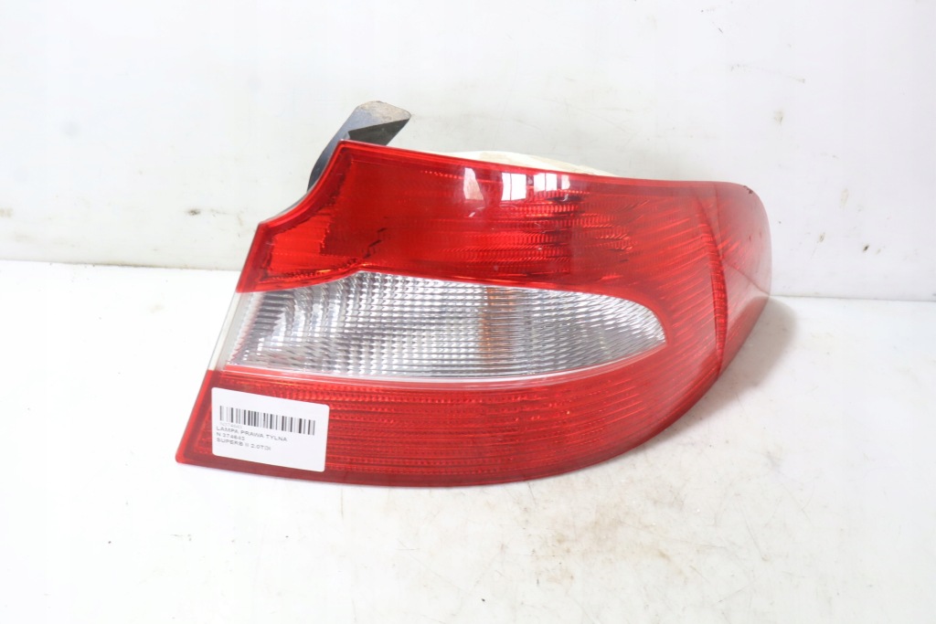 фото №1, Лампа правая задняя skoda superb ii sedan