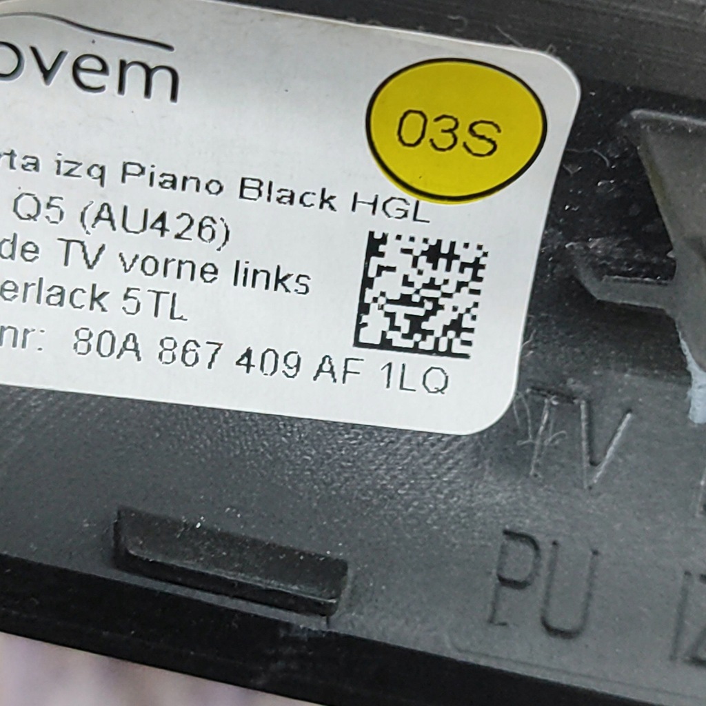 фото №7, Audi q5 sq5 2020 левая сторона обшивки / обшивка дверь задних