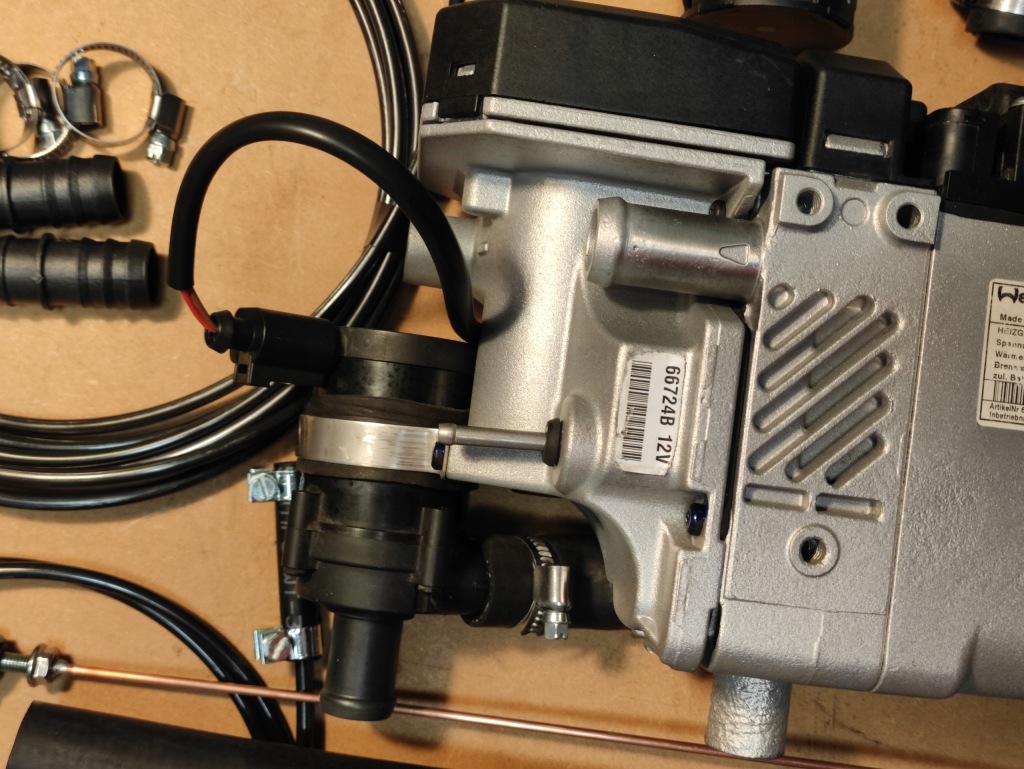 фото №16, Webasto бензин набор do автомобиля benzynowego приборная панель возможность dołożenia gsm