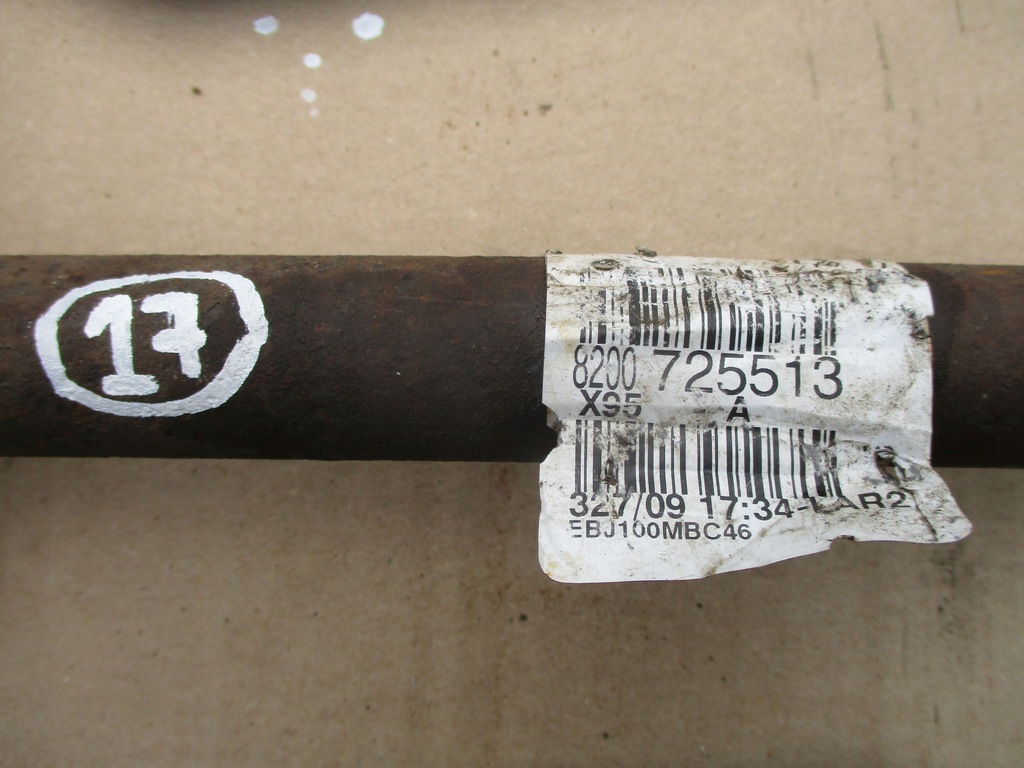 фото №4, Привідний вал права 8200725513 renault scenic iii 1.9dci