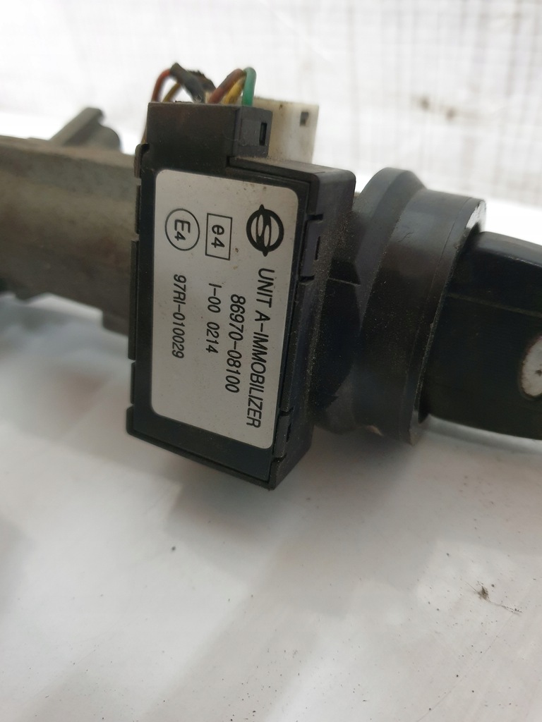 фото №5, Ssangyong rexton 1 i 04- 2,7 xdi колонка кермова замок запалювання ключ