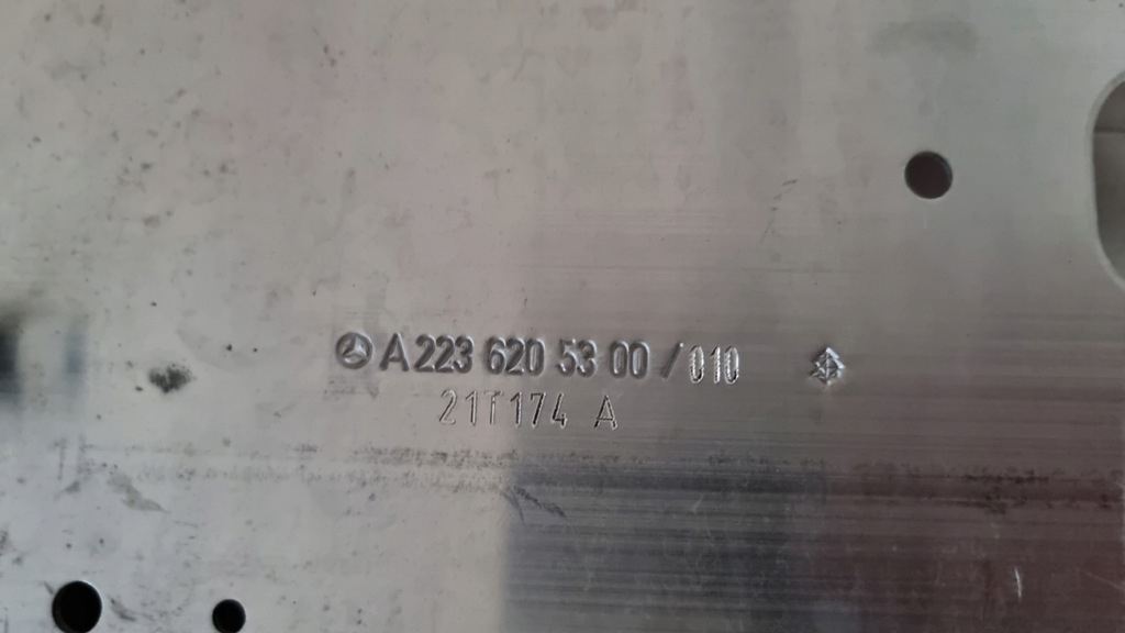 фото №15, New mb s w223 передня частина бампер підсилювач extension правий a2236205400