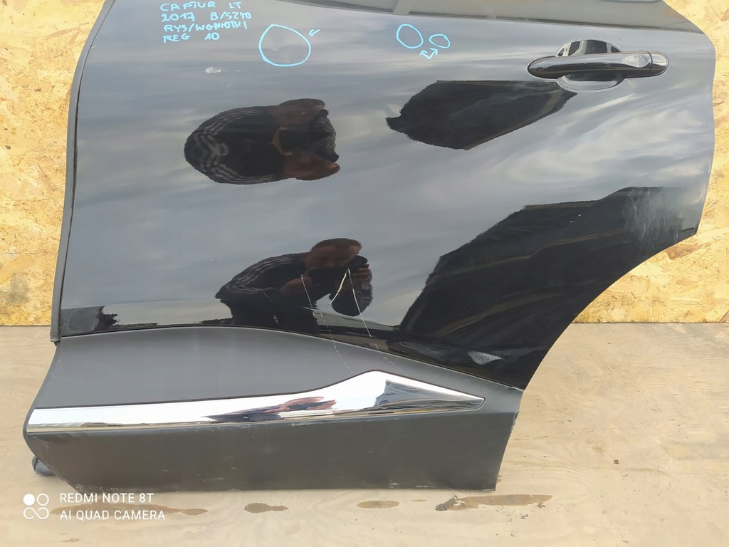 фото №4, Двері ліва задня задні renault captur lift