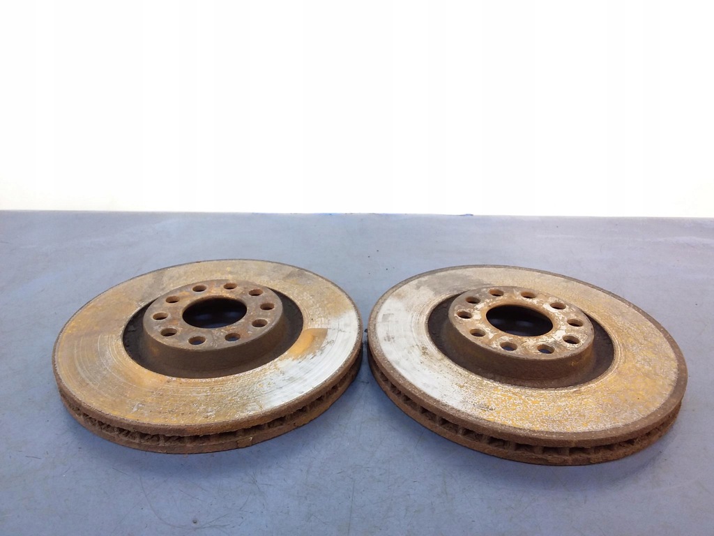 фото №6, Audi a4 b7 гальмівні диски гальмівні колодки супорти перед swap 320 mm