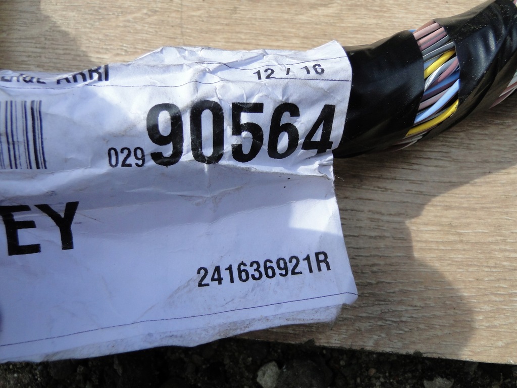 фото №4, Renault megane iv джгут електропроводка салону