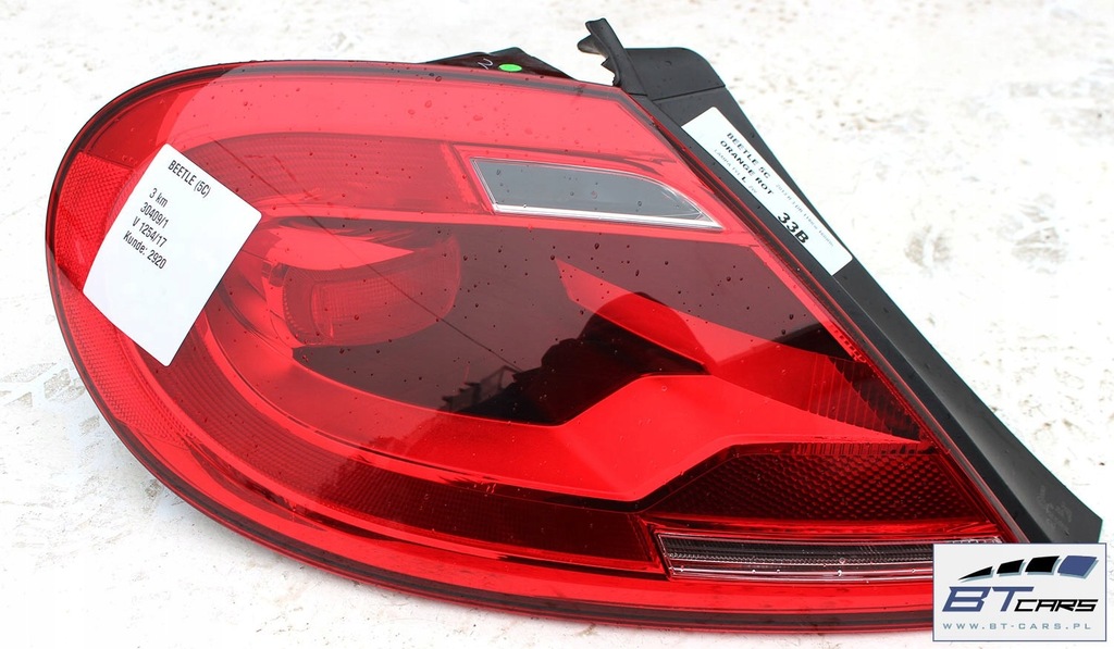 фото №15, Vw the beetle kompletny задня бампер задній кришка багажника багажника + спойлер лампи l