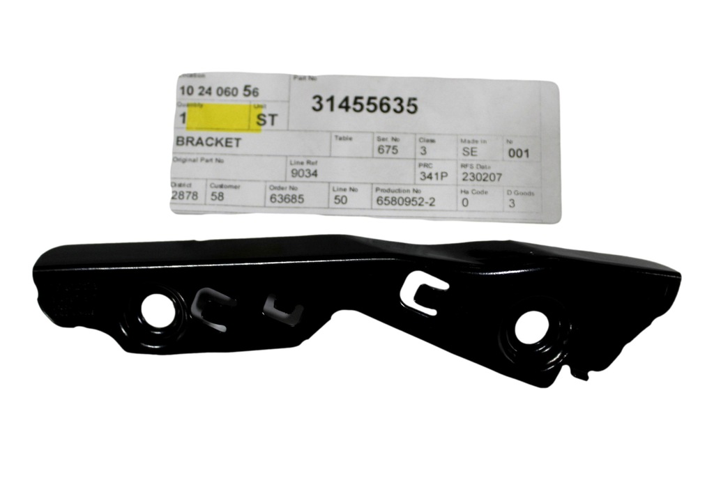 фото №8, Направляющая бампера передний правый volvo s60 v60 2019- оригинальный номер 31455635