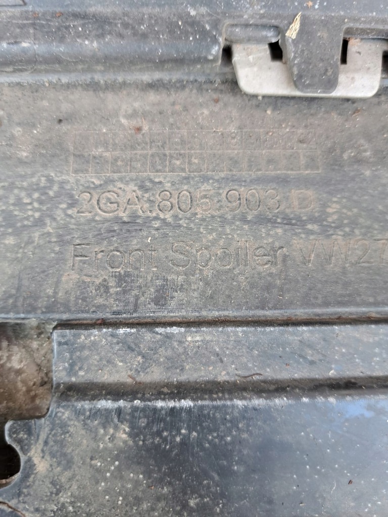 фото №4, Vw t-roc спойлер бампера перед оригинал