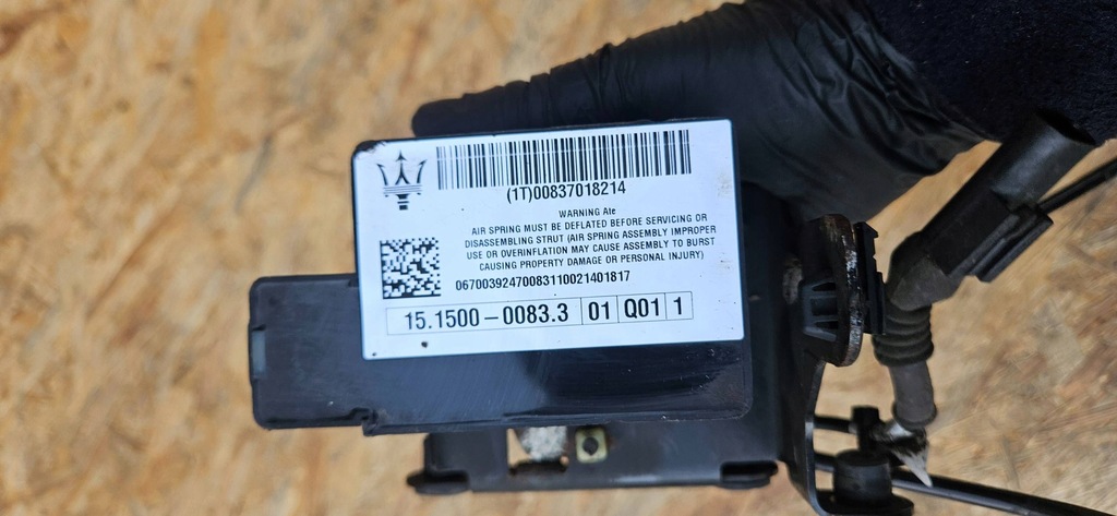 фото №8, Блок клапанний підвіска пневматичний maserati levante 15152400332