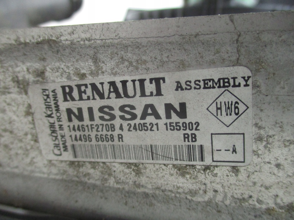 фото №11, Renault clio v captur ii радіатор wody кондиціонер інтеркулер 1.0 tce 19-24 r