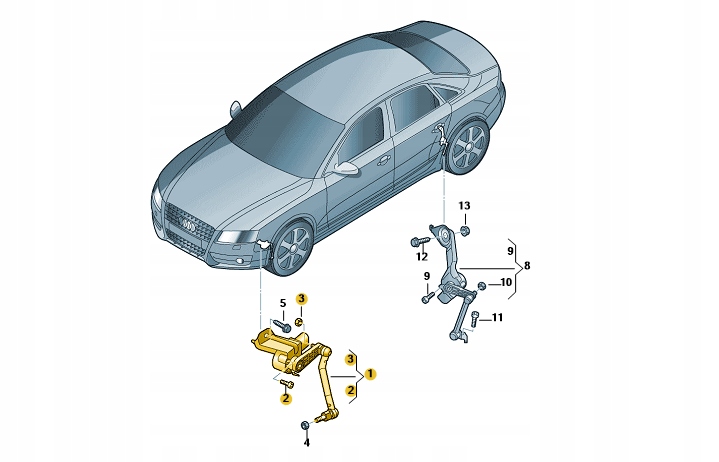 фото №9, Датчик положення світла перед audi 8k0941285p