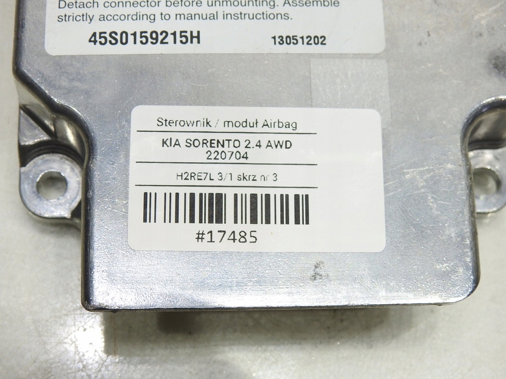 фото №7, Датчик air bag подушка безопасности kia sorento i 95910-3e200