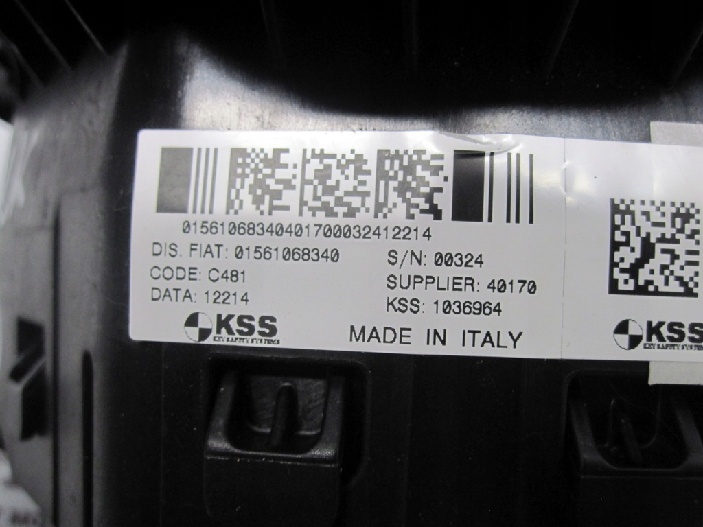 фото №5, Giulietta lift 14r подушка безпеки подушка водія 01561068340