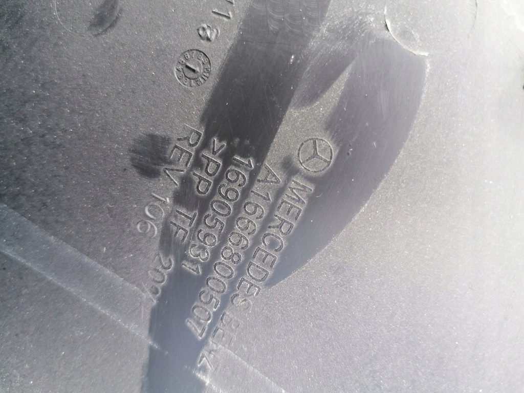 фото №4, Mercedes x166 защита пол gl корпус салона