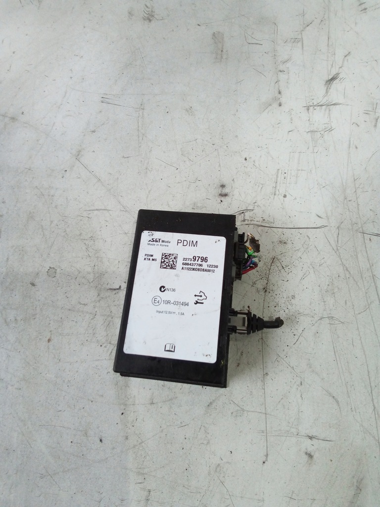 фото №1, J869 модуль pdim opel astra j 22739796