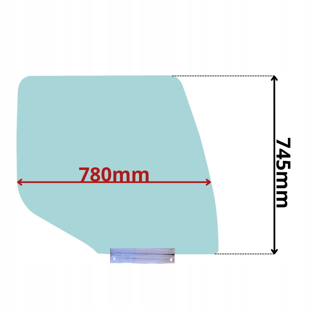 фото №1, Скло бічна опускна двері renault midlum права g-0722