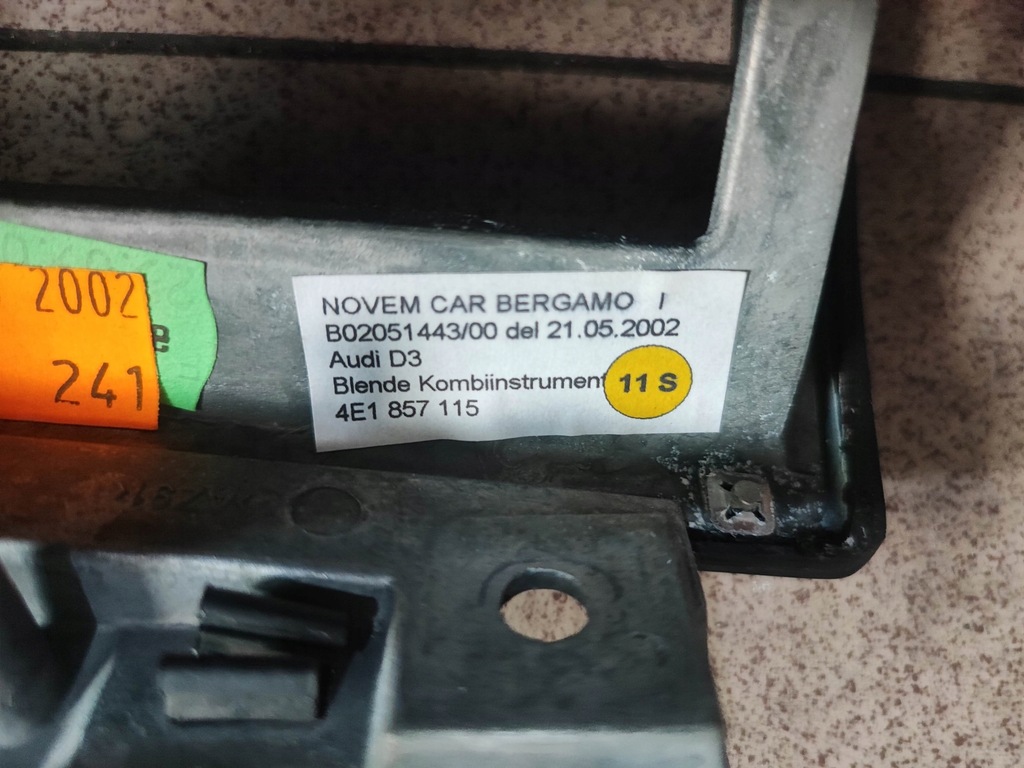 фото №11, Drewno рамка спідометра audi a8 d3 novem car bergamo 1