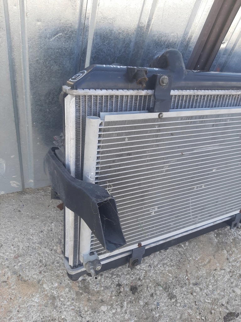 фото №4, Комплект радиатор вентиляторы 1.3 2.6 ванкель 13b 231km mazda rx-8 rx8