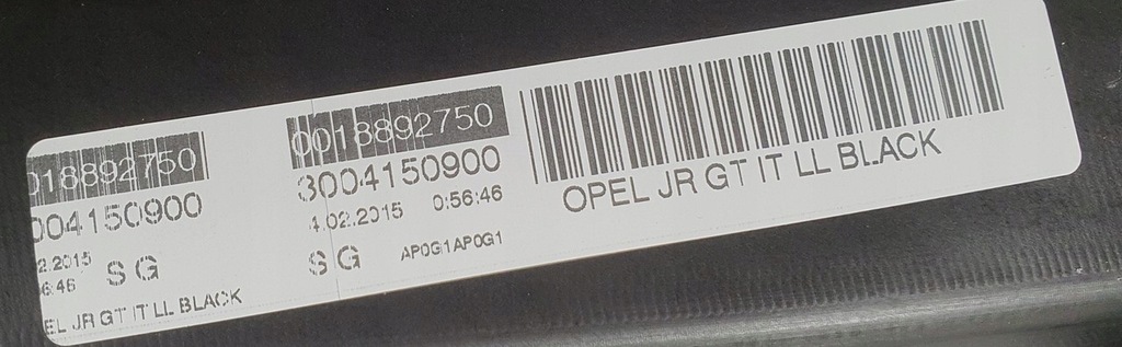 фото №9, Приборная панель приборная консоль opel adam оригинал euro