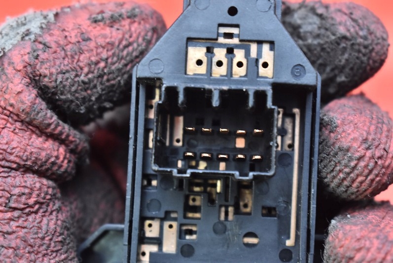 фото №7, Панель регулювання дзеркал 371480 hyundai santa fe 2 ii 06-10