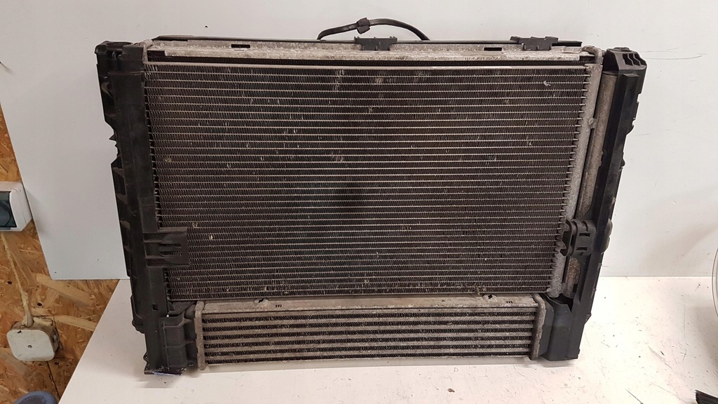 фото №1, Комплект радиатор wentrylator bmw seria 1 3 7801993