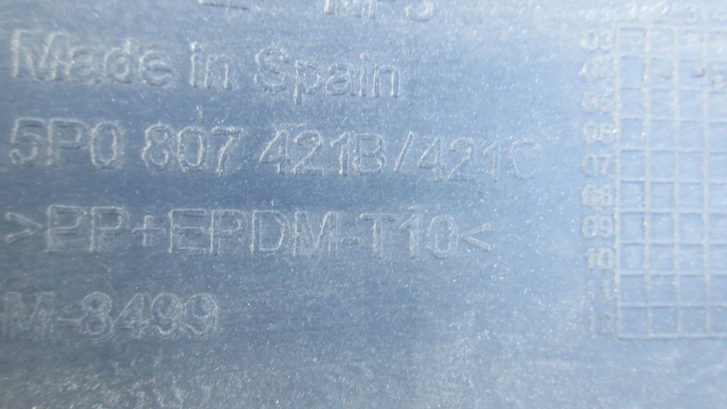 фото №13, Seat altea 04-09 бампер задняя задний / 3684